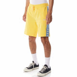 Kappa 222 Banda Marvz 2 Shorts (Yellow/Light Blue) 311BHPW