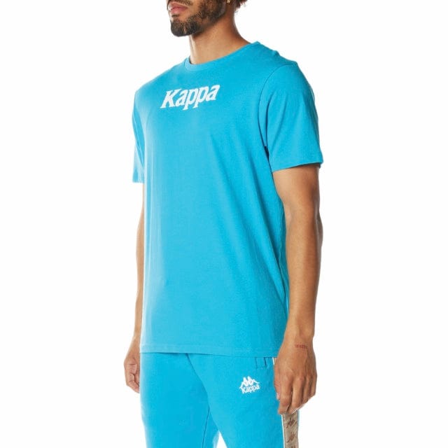 Kappa Authentic Runis T Shirt (Dark Aqua) 311BHUW