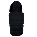 Jordan Craig Yukon Fur Lined Puffer Vest (Black) 9369V