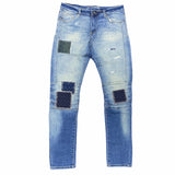 Crysp Montana 2.0 Jean (Blue Patchworm)