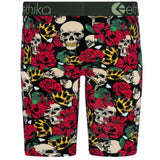 Ethika Brass Roses Underwear (Black/Red)