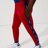 Lacoste Sport Pique Jogging Pants (Red/Blue) XH6934
