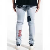 Embellish Gerard Denim Jeans (Blue Patchwork) EMBSP221-149