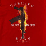 Hasta Muerte Hustle Daily Fire Carolina GT T Shirt (Red)