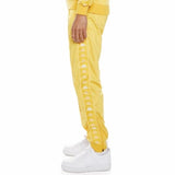 Kappa 222 Banda Deky Trackpants (Yellow Vanilla)