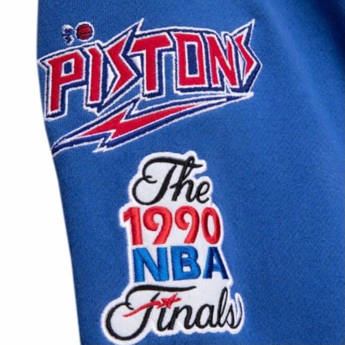 Mitchell & Ness Nba Detroit Pistons Champ City Hoodie (Royal)