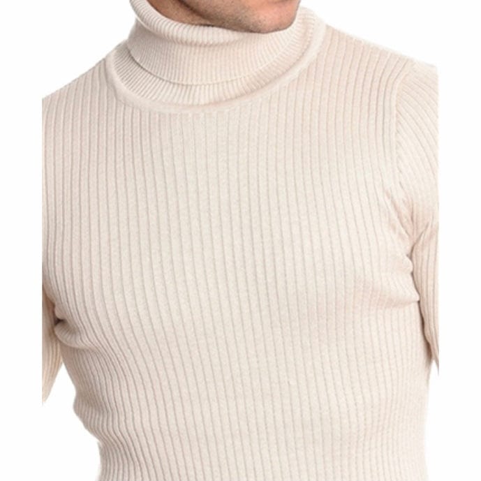 LCR Black Edition Turtleneck Sweater (Light Beige) 1670C