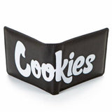 Cookies Textured Faux Leather Wallet (Black) 1548A4615