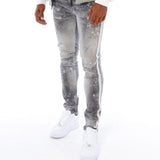 Jordan Craig Sean Sugar Hill Striped Denim (Arctic White) JM3430