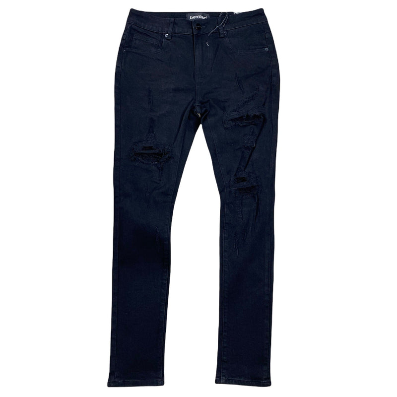 Bemburi Shadow Jean (Jet Black) - 190926P-JET