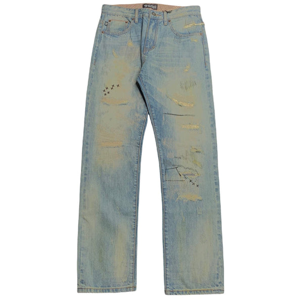 Mostly Heard Rarely Seen Destroyed Jeans (400 Blue) - MH02AG