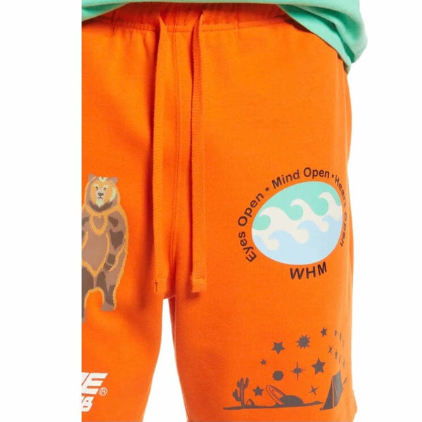 Billionaire Boys Club BB Peak Shorts (Red Orange) 821-5100