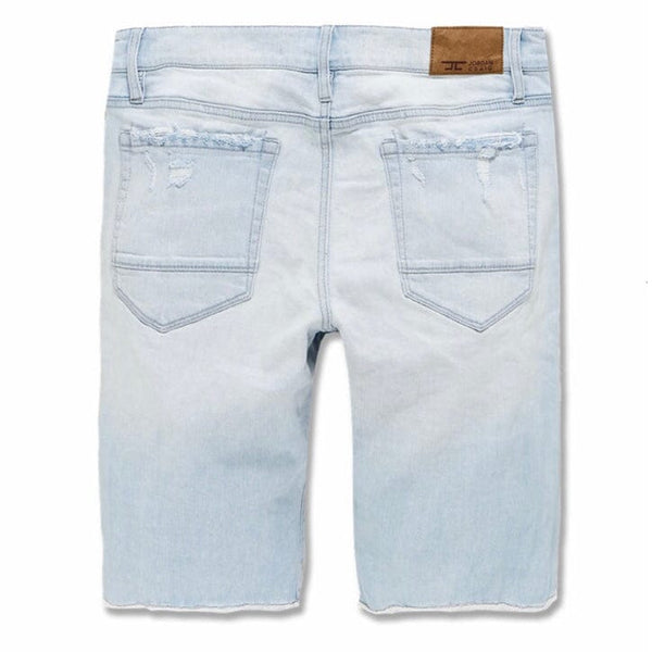 Jordan Craig Abyss Denim Shorts (Ice Blue) J3185S