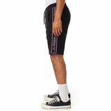 Kappa Logo Tape Asved 2 Shorts (Black/Blue/White) 34152QW