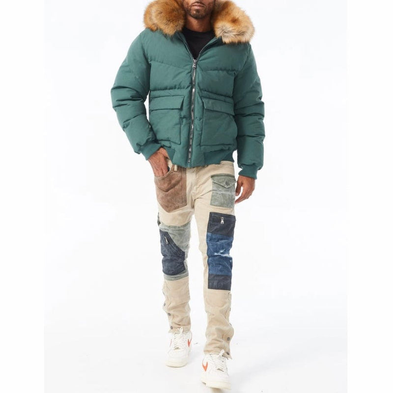 Jordan Craig Hollis Bomber Jacket (Army Green) 91541