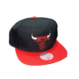 Mitchell & Ness Nba Chicago Bulls Core Basic Snapback (Black/Red)