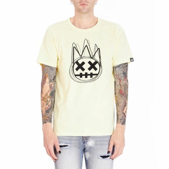 Cult Of Individuality Shimuchan Logo Short Sleeve Tee (Lemonade) 621A0-K59G