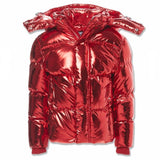 Kids Jordan Craig Toronto Bubble Jacket (Metallic Red) 91542MK