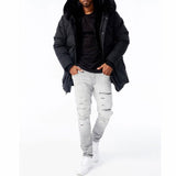 Jordan Craig Bismarck Fur Lined Parka Jacket (Black) 91537