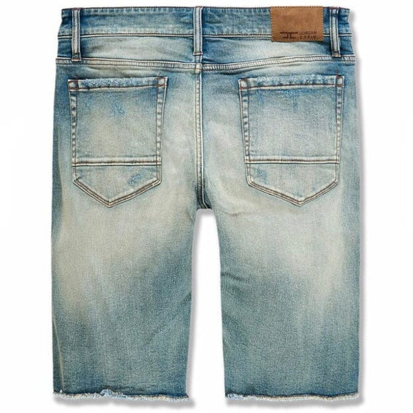 Jordan Craig Edison Denim Shorts (Lager) J3171S