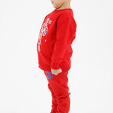 Kids Billionaire Boys Club BB level Up Crewneck (Goji Berry) 823-1304