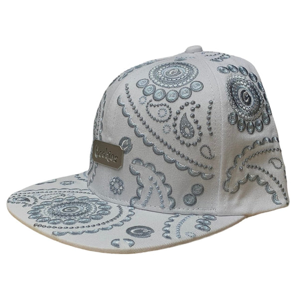 Cookies Casablanca Canvas Snapback Cap (White) 1557X5881