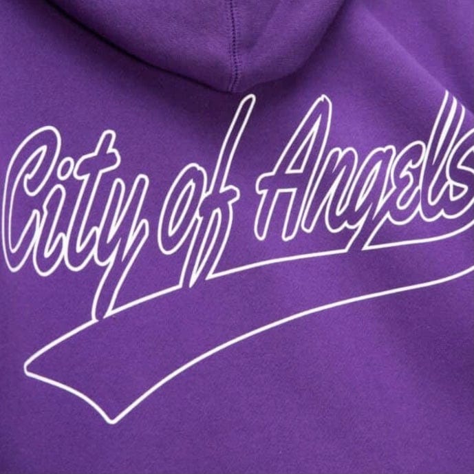 Mitchell & Ness Nba Los Angeles Lakers Champ City Hoodie (Purple)