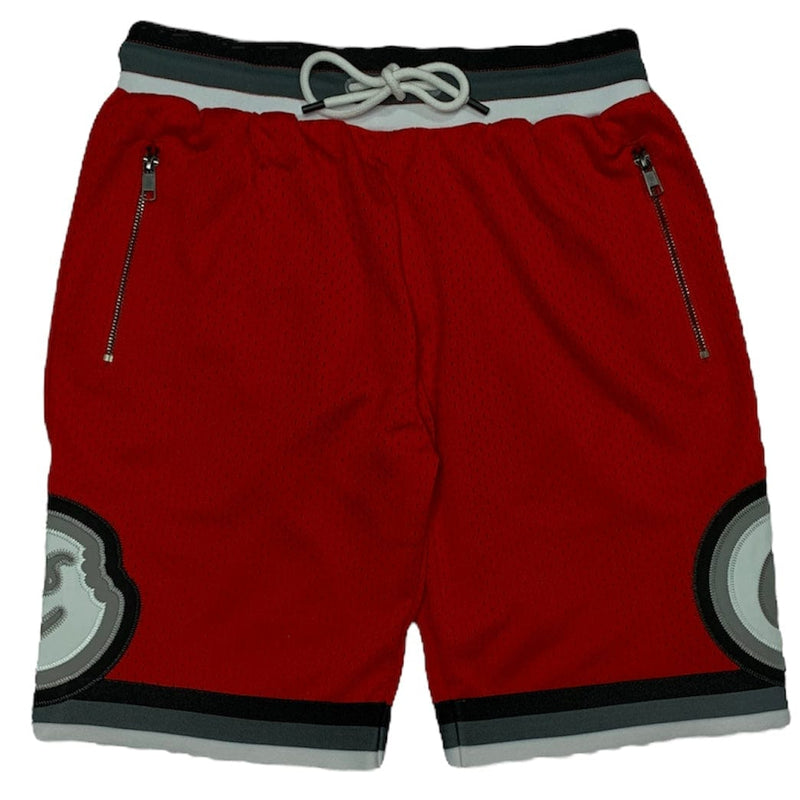 Cookies Puttin In Work Mesh Zipper Pockets Shorts (Red) 1558B6110