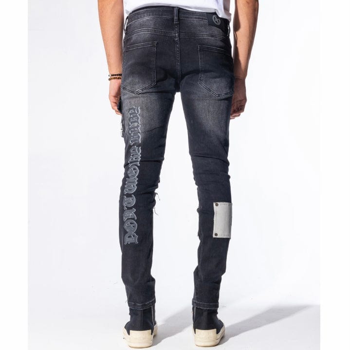 Gala Original Doomsday Denim Jean (Jet Black/Charcoal Combo) GH-21-10