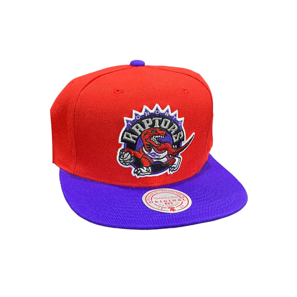 Mitchell & Ness Nba Hwc Toronto Raptors Core Basic Snapback (Red/Purple)