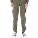 KAPPA 222 BANDA DERTLY SWEATPANTS GREEN/PINK