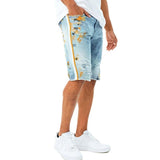 Jordan Craig Talladega Denim Shorts (Iced Neon) - J3388S