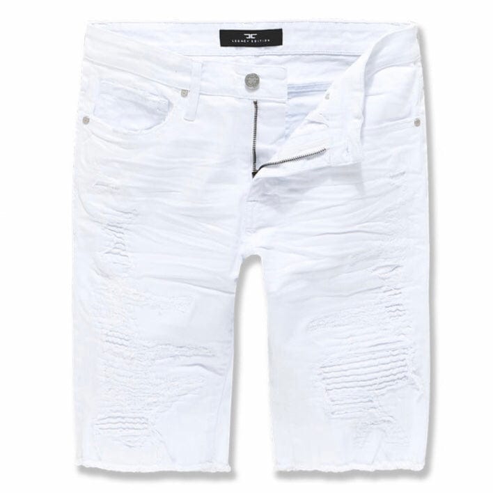 Jordan Craig Siena Twill Shorts (White) J3191SA