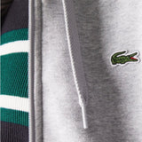 Lacoste Full Zip Hoodie (Grey) - SH1551