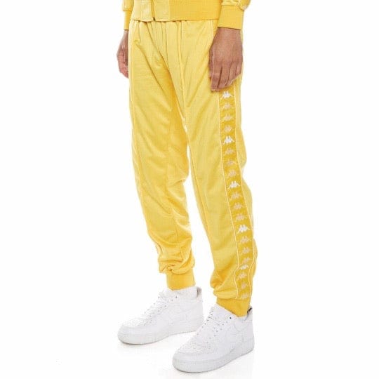 Kappa 222 Banda Deky Trackpants (Yellow Vanilla)