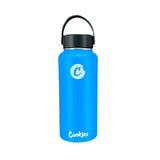 Cookies 32 Oz Aluminum Water Bottom (Blue)