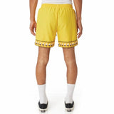 Kappa 222 Banda Calabash Swim Shorts (Yellow/Violet-White/Black) 38181HW