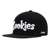 Cookies Original Mint Twill Snapback Cap (Black/White)