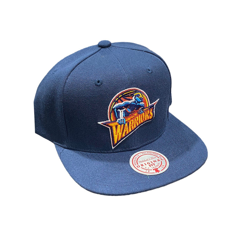 Mitchell & Ness Nba Hwc Golden State Warriors Core Basic Snapback (Navy)