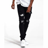 Crysp Leo Denim Jean (Black Paisley) CRYSPF221-110