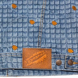 Ice Cream Work Jean Jacket (Milk Chocolate) 421-2402