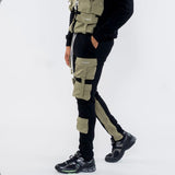 Lifted Anchors Military Combo Hoodie (Black/Olive) LAFA121-3