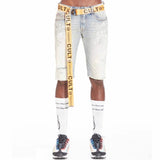 Cult Of Individuality Belted Rocker Shorts (Trip) 621A5-SR07D