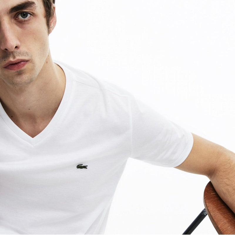 Lacoste Tee (White) TH6710