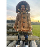 Boys Jordan Craig Denali Shearling Jacket (Desert) 91540B