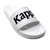 Kappa 222 Banda Adam 9 Slide (White/Black)