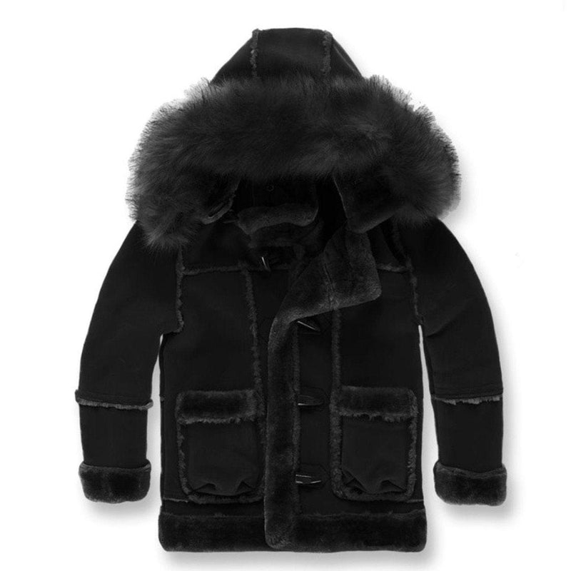 Kids Jordan Craig Shearling Coat (Black) - 91400K
