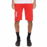 Kappa Authentic HB Eloss Shorts (Red/White) 3116FRW