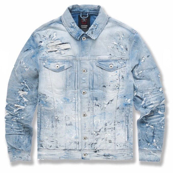 Jordan Craig Avalanche Denim Trucker Jacket (Glacier) 91510A