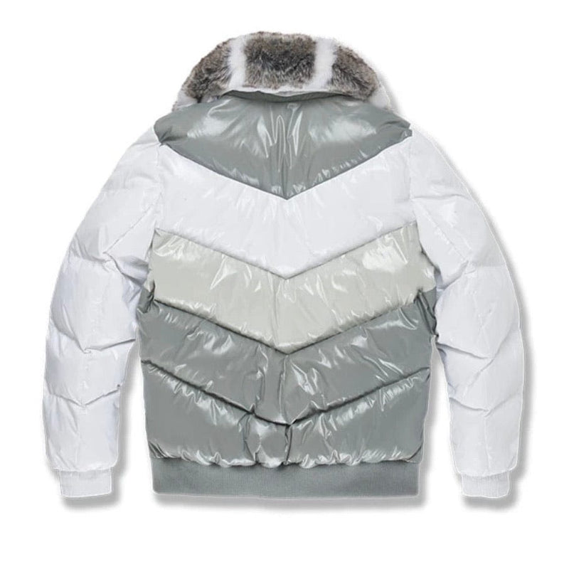 Jordan Craig Sugar Hill Nylon Puffer Jacket (Arctic White) 91548